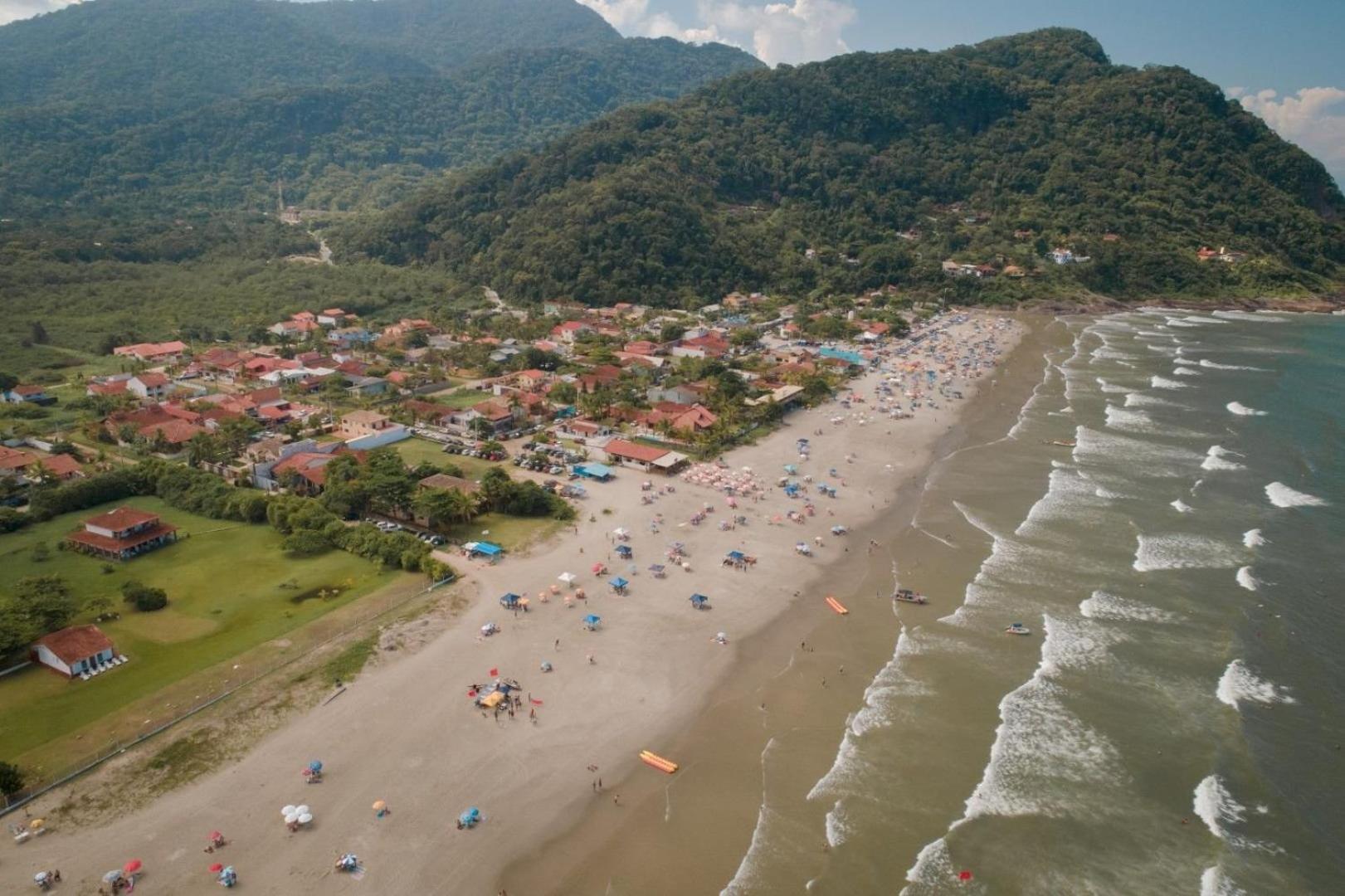 Casa Familiar Para Temporada Em Peruíbe Eksteriør bilde